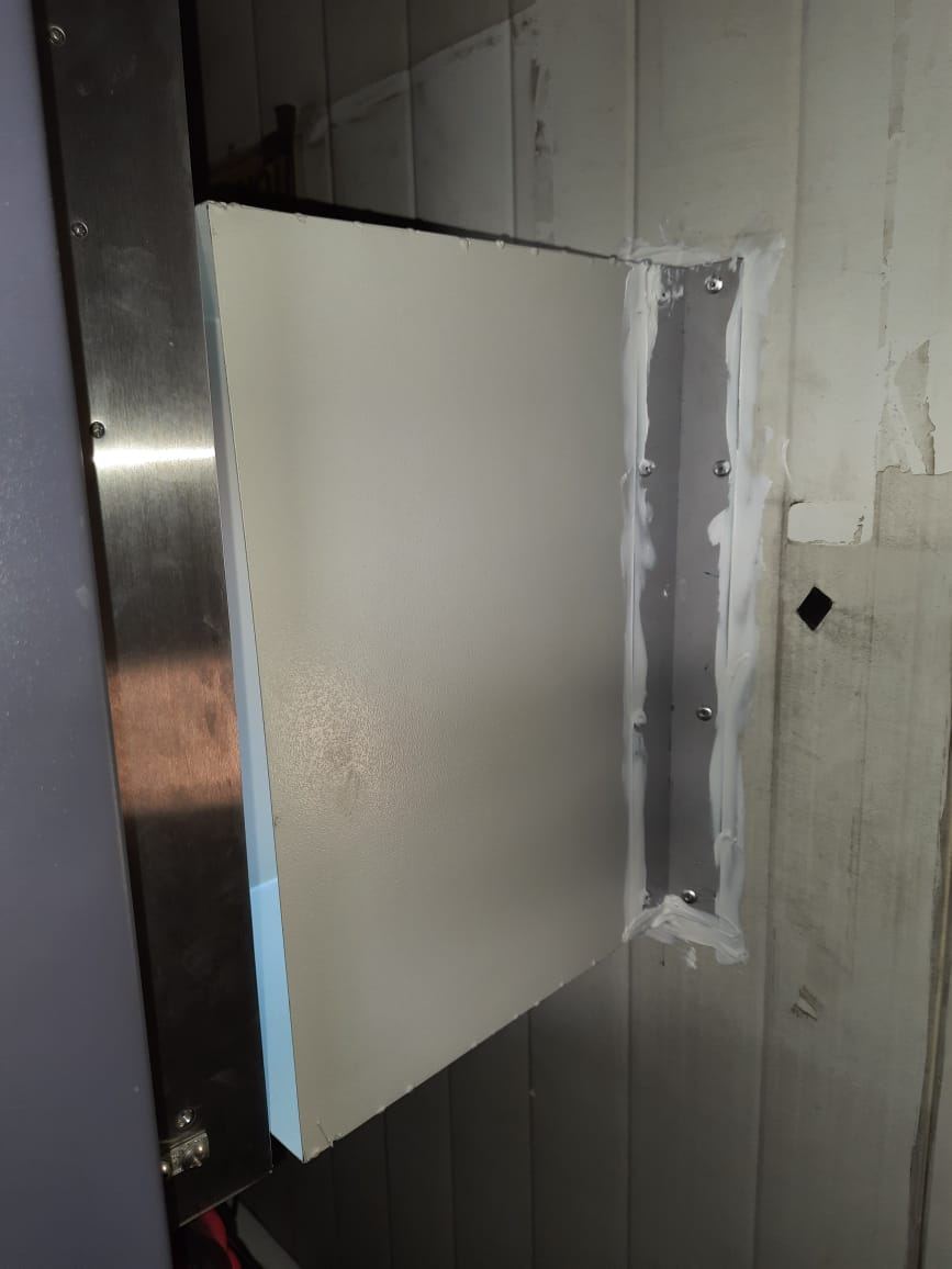 Sealed wall panel