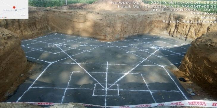 Foundation pit
