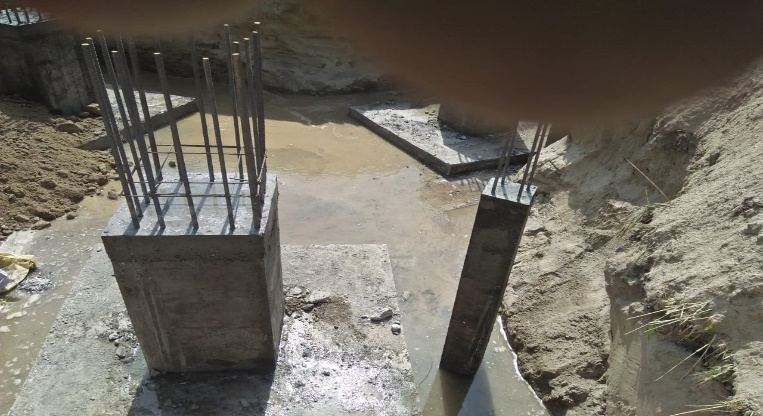 Pedestal concreting