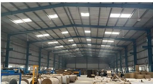 PEB warehouse interior