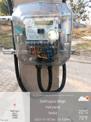 Energy meter installation