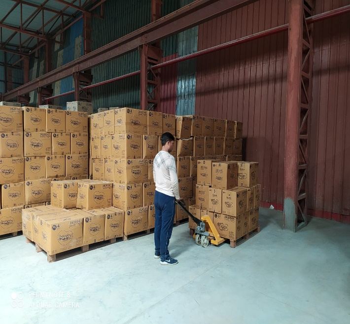 Pallet movement