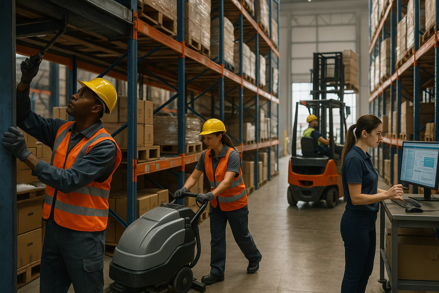 Modern Warehouse Interior